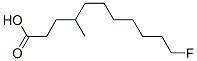 11-Fluoro-4-methylundecanoic acid Struktur