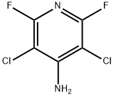 4-Amino-3,5-dichloro-2,6-difluoropyridine Struktur