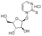 1-arabinofuranosyl-2-thiocytosine Struktur