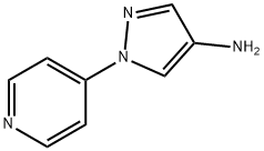 1-pyridin-4-ylpyrazol-4-amine Struktur