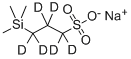 3-(TRIMETHYLSILYL)-1-PROPANESULFONIC ACI Struktur