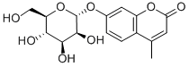 4-METHYLUMBELLIFERYL BETA-D-MANNOPYRANOSIDE Struktur