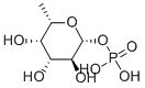 6-DEOXY-BETA-L-GALACTOSE PHOSPHATE DI(CYCLOHEXYLAMMONIUM SALT) Struktur