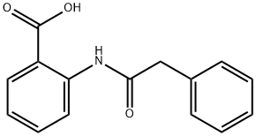 2-[(PHENYLACETYL)AMINO]BENZOIC ACID Struktur