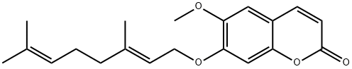 7-Geranyloxy-6-methoxycoumarin