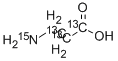 BETA-ALANINE-13C3-15N Struktur