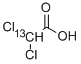 DICHLOROACETIC ACID-2-13C Struktur