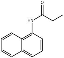 N-(1-Naphtyl)propionamide Struktur