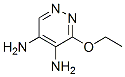 Pyridazine,  4,5-diamino-3-ethoxy-  (8CI) Struktur