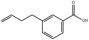 3-(3-BUTENYL)BENZOIC ACID Struktur