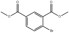 Dimethyl 4-bromoisophthalate Struktur