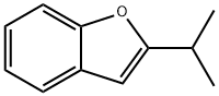 Benzofuran,  2-(1-methylethyl)- Struktur