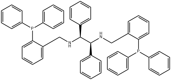 S,S-N,N'-bis[[2-(diphenylphosphino)phenyl]
Methyl]-1,2-diphenyl-1,2-EthanediaMine Struktur