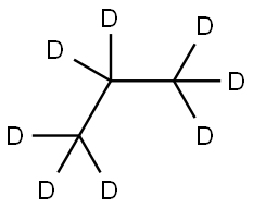 PROPANE-D8 Struktur