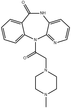 Pirenzepine Struktur