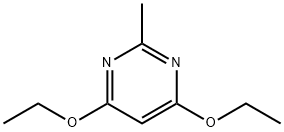 4,6-Diethoxy-2-methylpyrimidine Struktur