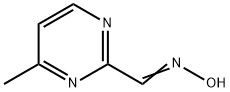 2-Pyrimidinecarboxaldehyde, 4-methyl-, oxime (8CI) Struktur