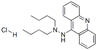 2-acridin-9-yl-1,1-dibutyl-hydrazine hydrochloride Struktur