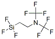 N,N-Bis(trifluoromethyl)-2-(trifluorosilyl)ethanamine Struktur