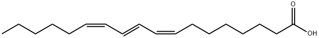 8(Z),10(E),12(Z)-OCTADECATRIENOIC ACID Struktur