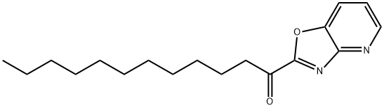 1-OXAZOLO[4,5-B]PYRIDIN-2-YL-1-DODECANONE Struktur