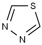 1,3,4-Thiadiazole Struktur