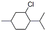 1-chloro-2-isopropyl-5-methylcyclohexane Struktur