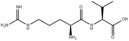 H-ARG-VAL-OH ACETATE SALT Struktur