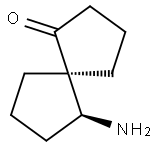 Spiro[4.4]nonan-1-one, 6-amino-, (5S,6S)- (9CI) Struktur