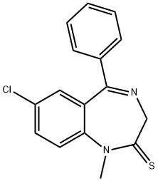 Sulazepam Struktur