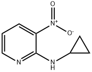 N2-CYCLOPROPYL-3-NITROPYRIDIN-2-AMINE Struktur