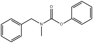 phenyl-N-methyl-N-benzylcarbamate Struktur