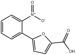 5-(2-ニトロフェニル)-2-フランカルボン酸 化學(xué)構(gòu)造式