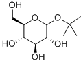 T-BUTYL D-GLUCOSIDE Struktur