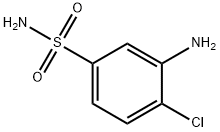 3-氨基-4-氯苯磺酰胺 結(jié)構(gòu)式