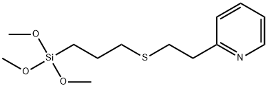 2-(2-PYRIDYLETHYL)THIOPROPYLTRIMETHOXYSILANE Structure