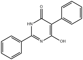 2,5-DIPHENYL-4,6-PYRIMIDINEDIOL Struktur