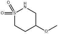 2H-1,2-Thiazine,tetrahydro-4-methoxy-,1,1-dioxide(9CI) Struktur