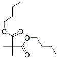 2,2-Dimethylmalonic acid dibutyl ester Struktur