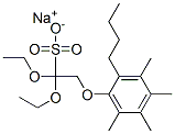 SODIUM AKYLARYLPOLYETHER SULFONATE Struktur