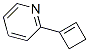 Pyridine, 2-(1-cyclobuten-1-yl)- (9CI) Struktur