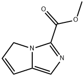 5H-Pyrrolo[1,2-c]imidazole-3-carboxylicacid,methylester(9CI) Struktur