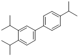 tris(1-methylethyl)-1,1'-biphenyl Struktur