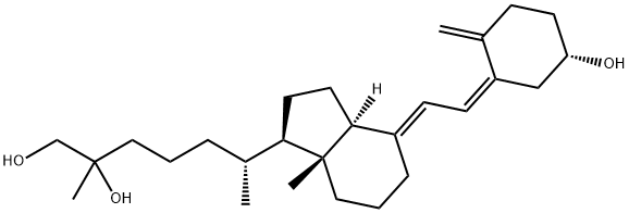 25 26-DIHYDROXYVITAMIN D3* Struktur