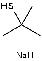 SODIUM 2-METHYL-2-PROPANETHIOLATE Structure