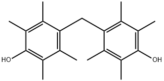 4,4'-Methylenebis(2,3,5,6-tetramethylphenol) Struktur