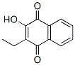 1,4-Naphthalenedione, 2-ethyl-3-hydroxy- (9CI) Struktur