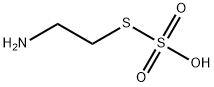 2-AMINOETHANETHIOLSULFURIC ACID Struktur