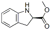 1H-Indole-2-carboxylicacid,2,3-dihydro-,methylester,(2R)-(9CI) Struktur