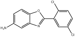 2-(2,5-DICHLORO-PHENYL)-BENZOOXAZOL-5-YLAMINE Struktur